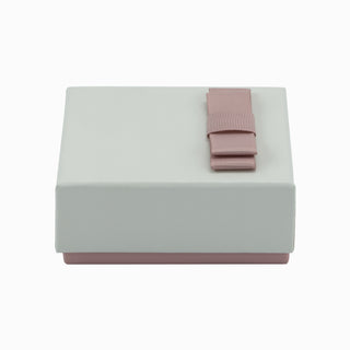 Cutie bijuterii Flower Up F.U, 8.5x9x3.8 cm - Crem / Roz / Negru