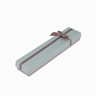 Cutie bijuterii Normal Paper, 21.5x4.5x3 cm - Crem / Roz / Gri