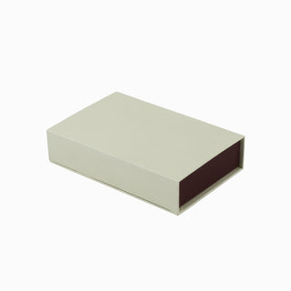 Cutie bijuterii Set Magnet, 10x15x3.5 cm - Crem / Bordo