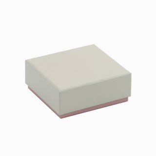 Cutie bijuterii Lg L.G, 8.5x9x3.8 cm - Crem / Roz / Negru