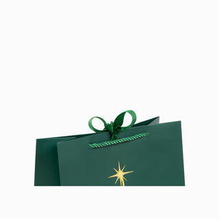 Punga cadou Cadou Sarbatori, 26x32x12 cm - Verde