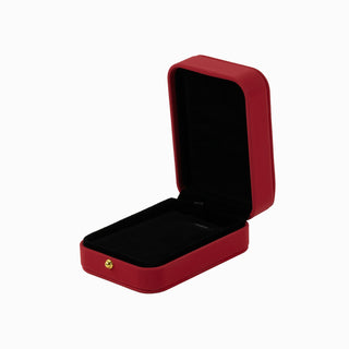Cutie bijuterii Set Gama Lady, 8x11x4.5 cm - Rosu / Negru