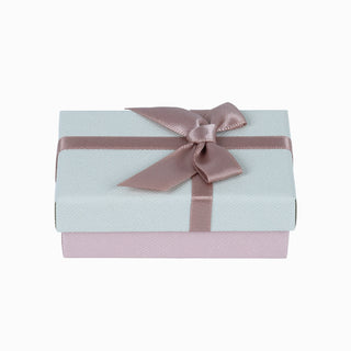 Cutie bijuterii Normal Paper, 5x8x3 cm - Crem / Roz / Gri