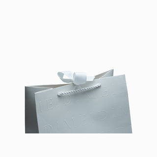 Punga cadou Cadou Meidi, 23x18x12 cm - Alb