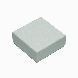 Cutie bijuterii Gama Grej Normal Paper, 6x6x2.5 cm - Grej / Alb