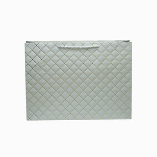 Punga cadou Cadou Romb, 42x31x11 cm - Alb
