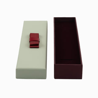 Cutie bijuterii Flower Up F.U, 23x5x3 cm - Gri / Bordo