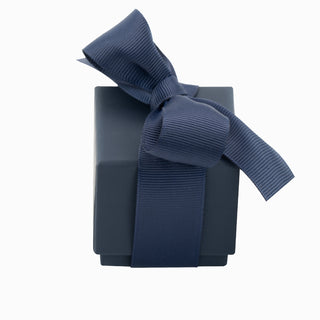 Cutie bijuterii Ribon Down R.D, 5x5x5 cm - Bleumarin