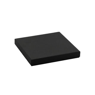 Cutie bijuterii Gama Negru Normal Paper, 21x21x3 cm - Negru