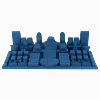 Suport bijuterii Set Complet, 90x50 cm - Bleumarin