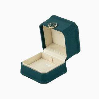 Cutie bijuterii Set Gama Piele, 7.5x7.5x6 cm - Crem