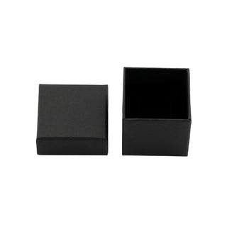 Cutie bijuterii Gama Negru Normal Paper, 5x5x4.5 cm - Negru