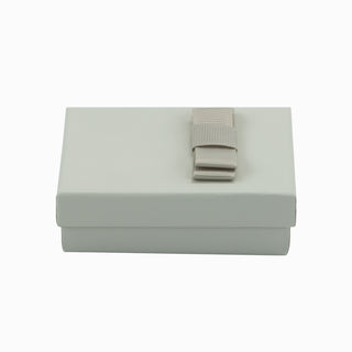 Cutie bijuterii Flower Up F.U, 7x9x3 cm - Crem / Alb / Gri