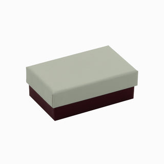 Cutie bijuterii Lg L.G, 5x8x3 cm - Crem / Bordo